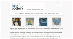 Desktop Screenshot of firesidepottery.com