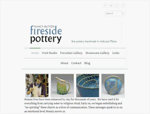 Tablet Screenshot of firesidepottery.com
